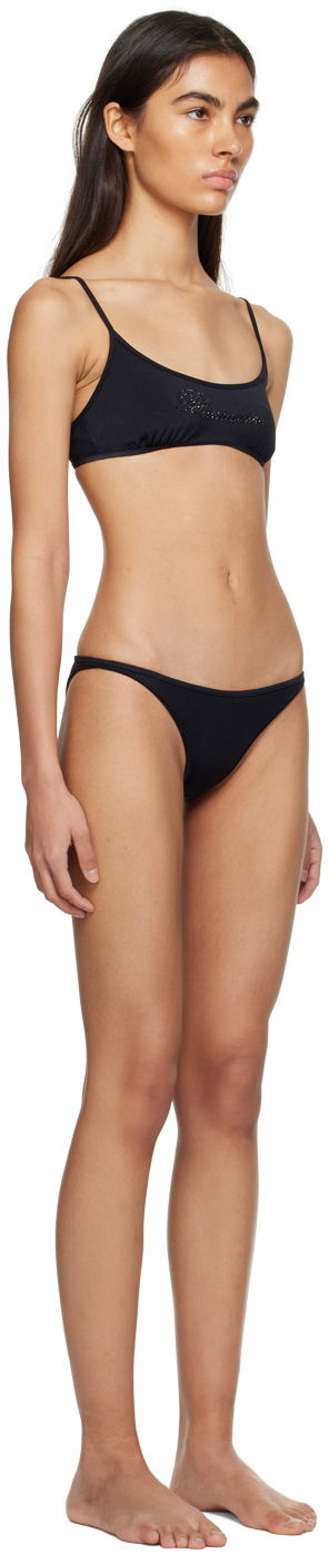 Kopalke Blumarine Rhinestone Bikini Črna | P322D012A, 1