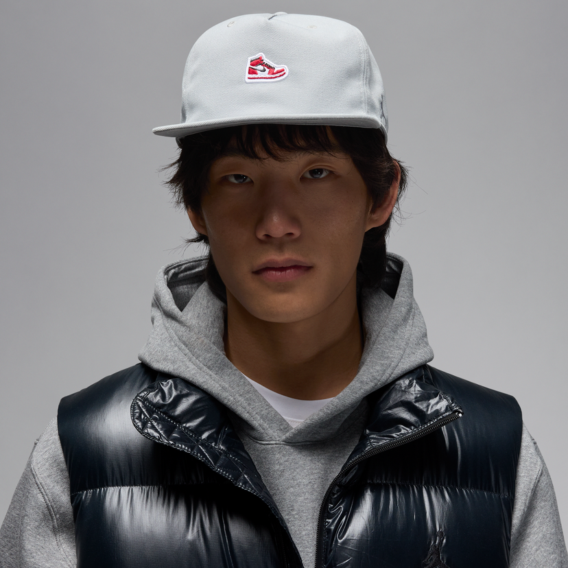 Kapa Jordan Jordan Pro Snapback Hat Siva | HV1169-077