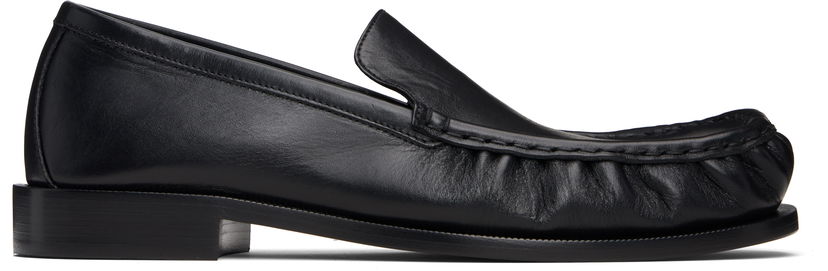 Superge in čevlji Dries Van Noten Dries Van Noten Leather Loafers Črna | 252-021723-195