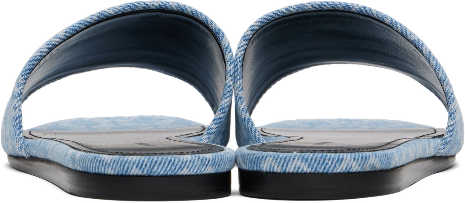 Modni dodatki Givenchy Givenchy 4G Denim Slides Modra | BE306FE2BN420, 1