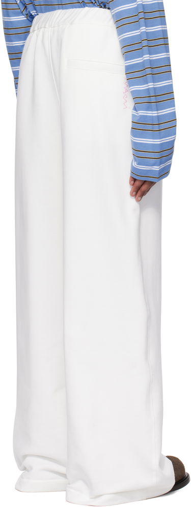 Trenirka Marni Marni Loopback Sweatpants Bela | PJMU0070A0 UTC275, 2