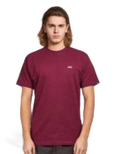 Majica Vans Left Chest Logo Tee Bordo | VN0A3CZEBRG1