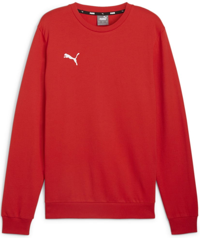 Pulover Puma teamGOAL Casuals Crew Neck Sweat Rdeča | 658592-01