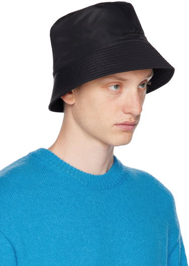 Klobuk WOOYOUNGMI Nylon Bucket Hat Črna | W233AC53, 1