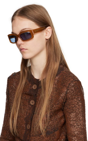 Sončna očala Port Tanger Addis Rectangle Sunglasses Rjava | PT-3806, 3