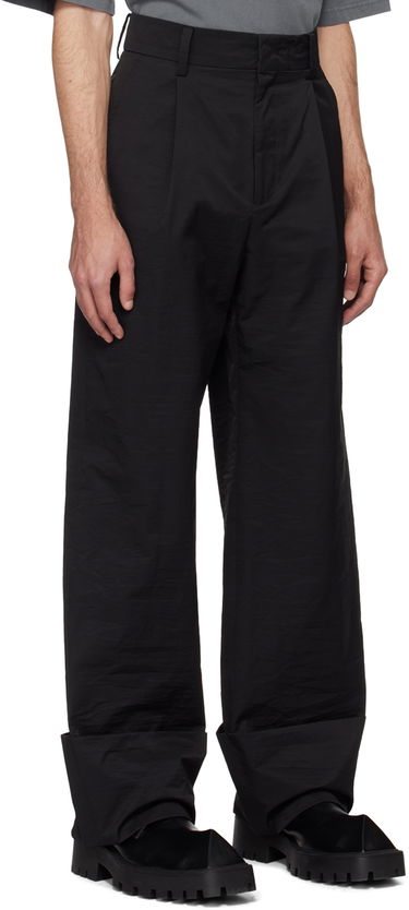 Hlače We11done We11done Roll-Up Trousers Črna | WD-PT0-24-225-M-BK, 1