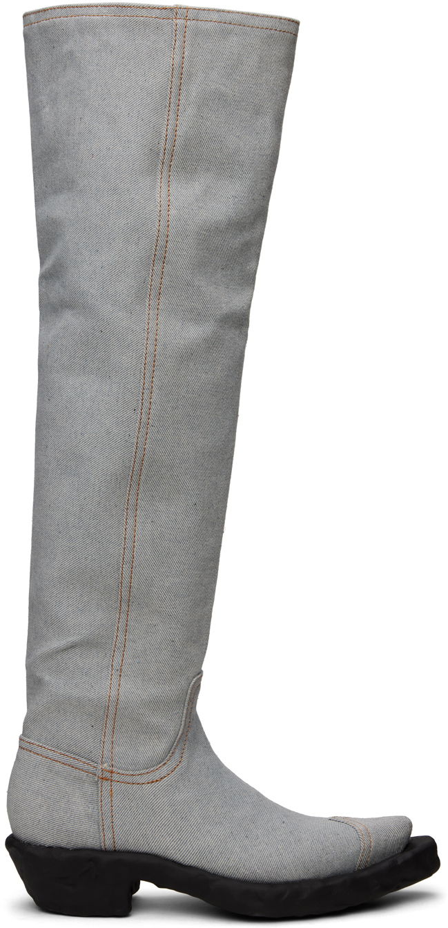 Plašči Camper Camperlab Venga Tall Boots Siva | A700013-001