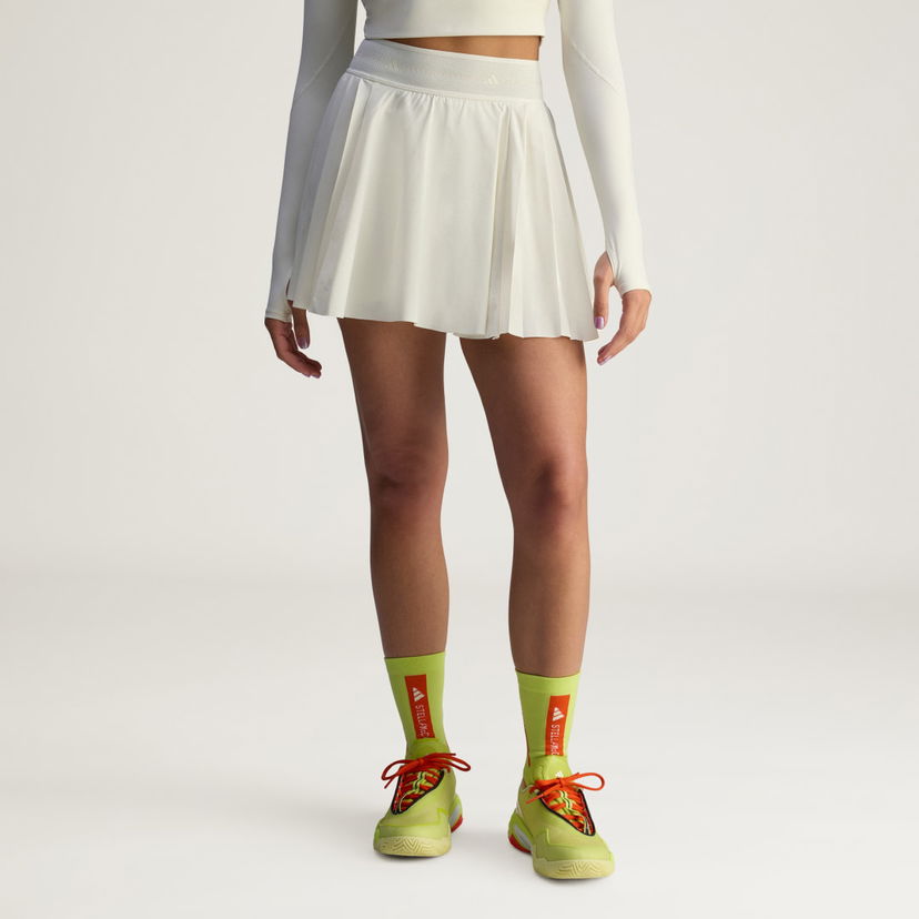 Krila adidas Performance Stella McCartney Pleated Training Skort Bela | JW4573