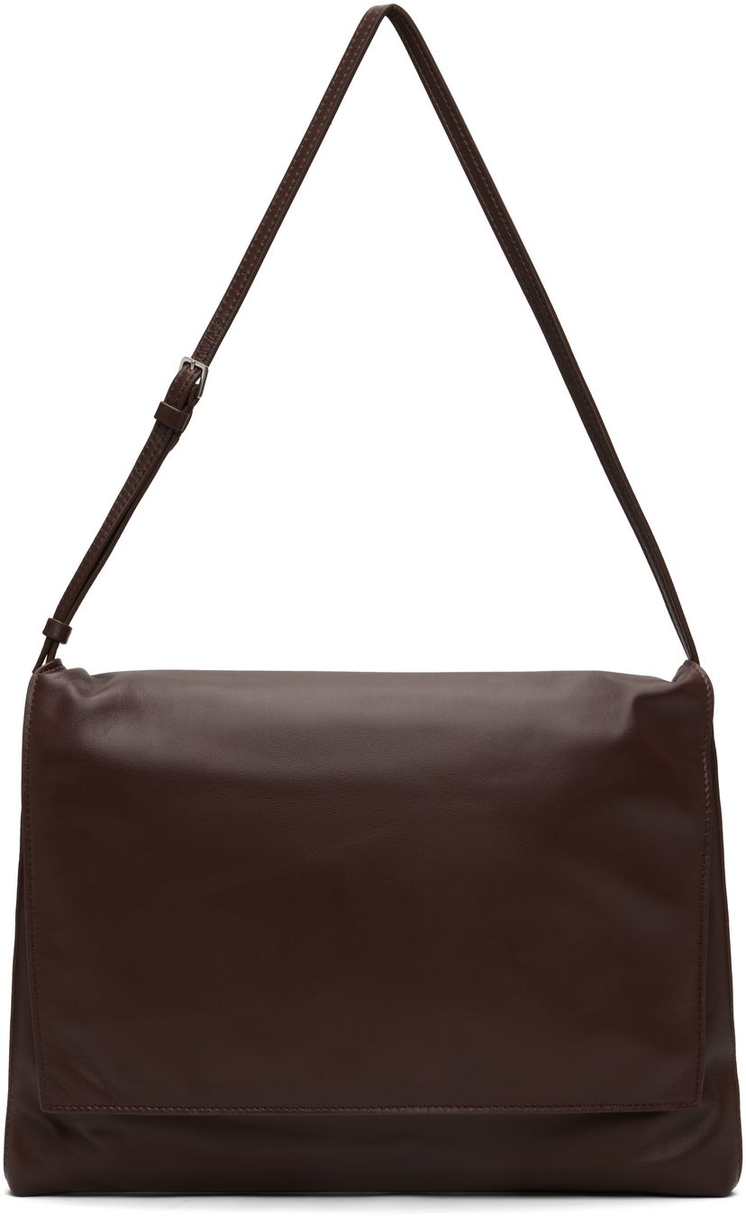 Torba za čez ramo The Row The Row Nan Shoulder Bag Rjava | W1811-L614