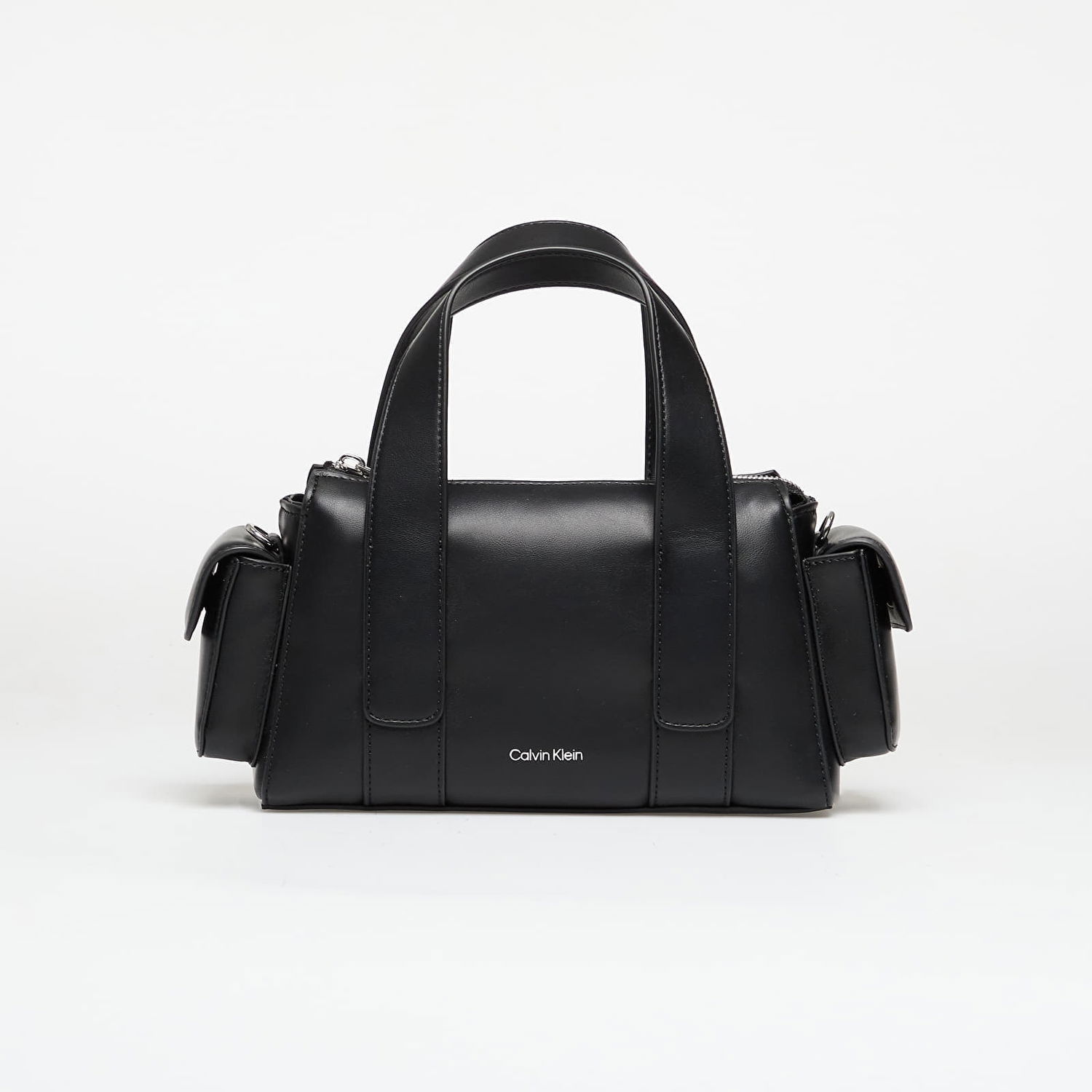 Torba za čez ramo CALVIN KLEIN Calvin Klein Webbing Strap Pocket Crossover Bag Črna | LV04F3291G 2QP, 0
