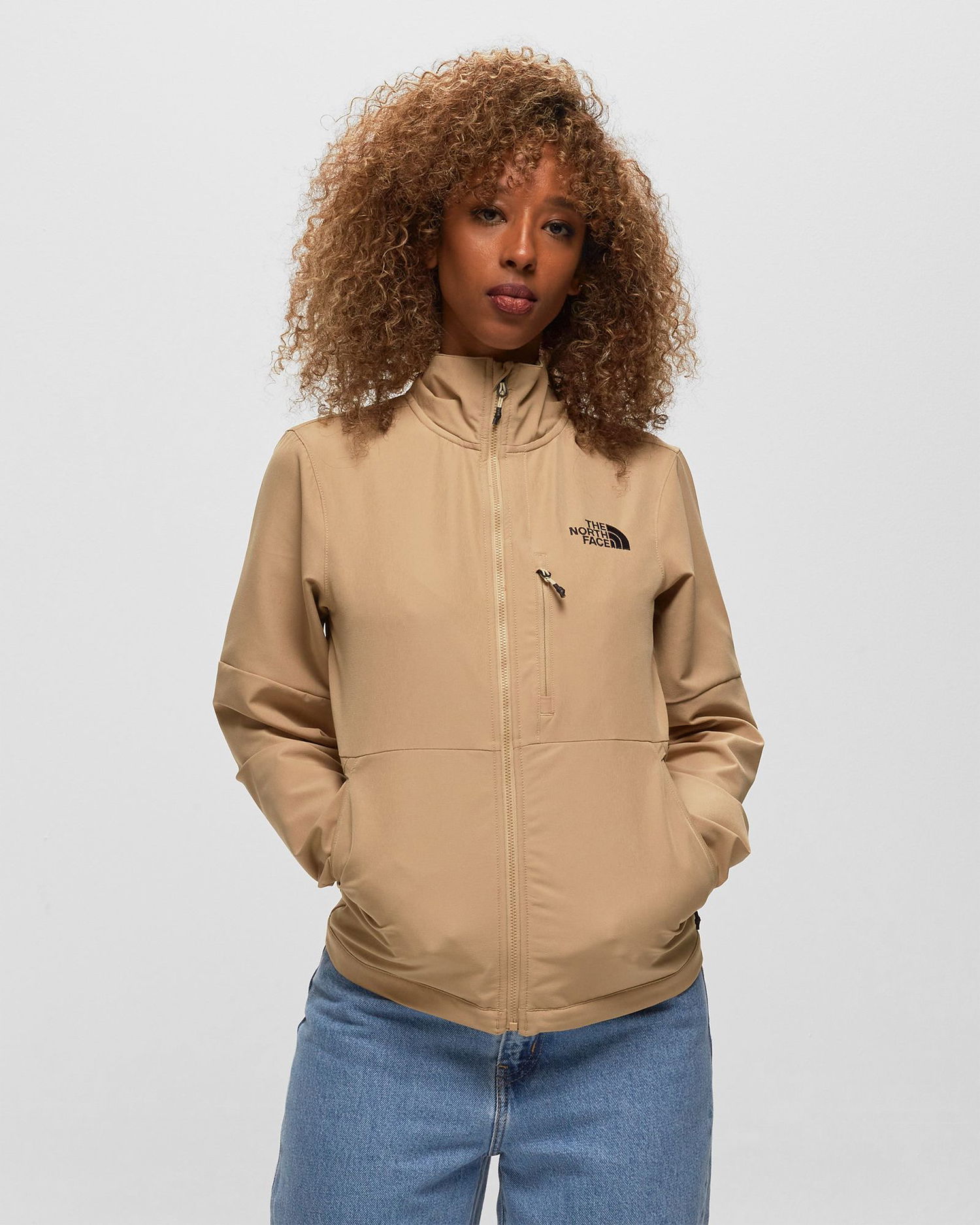 Vetrovka The North Face WMNS SOFTSHELL TRAVEL JACKET Bež | NF0A827FLK51, 1