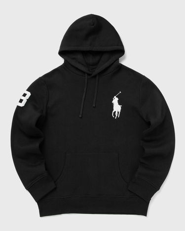Pulover Polo by Ralph Lauren Hoodie with Number 3 on Sleeve Črna | 710935339008, 0