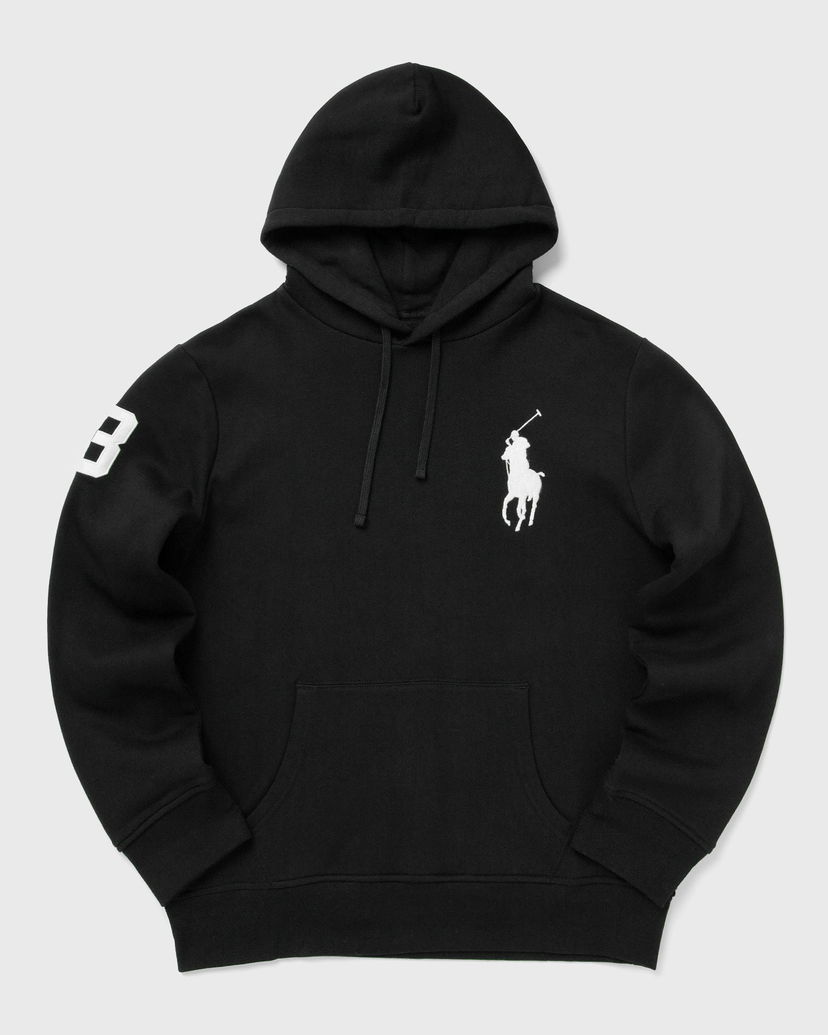 Pulover Polo by Ralph Lauren Hoodie with Number 3 on Sleeve Črna | 710935339008