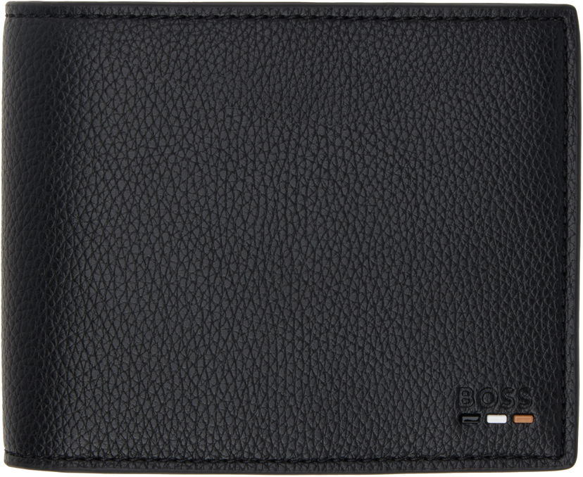 Denarnica BOSS Men's Leather Trifold Wallet Črna | 50536503
