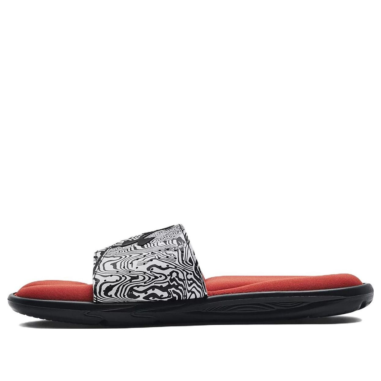 Superge in čevlji Under Armour Ignite 6 Graphic Strap Slides Črna | 3024450-006, 0