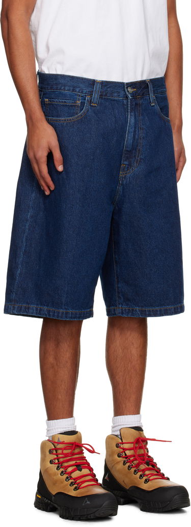 Kratke hlače Carhartt WIP Work In Progress Landon Denim Shorts Modra | I030469, 4