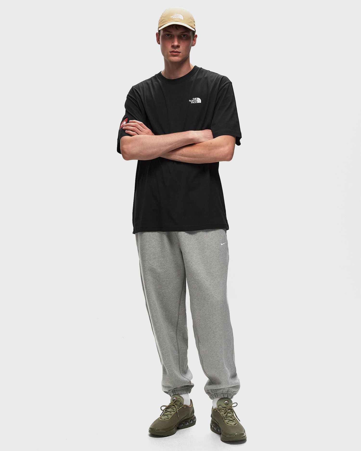 Majica The North Face U AXYS S/S TEE men Shortsleeves white in size:XL Črna | NF0A89FYJK31, 1