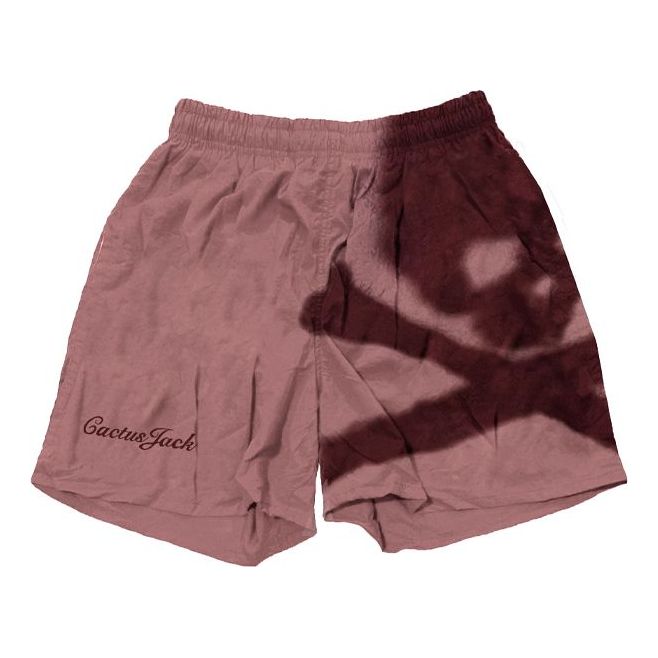 Kratke hlače Cactus Jack by Travis Scott Travis Scott Cactus Jack x Mastermind Skull Shorts Roza | CJFN-SS26