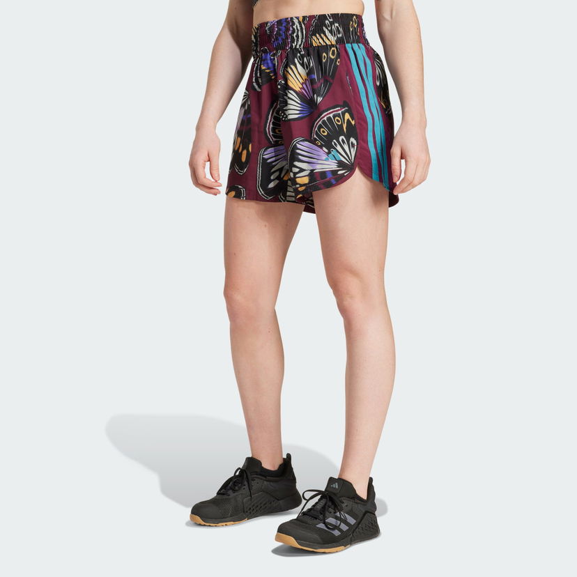 Kratke hlače adidas Performance Farm Pacer Shorts Lila | JL7005