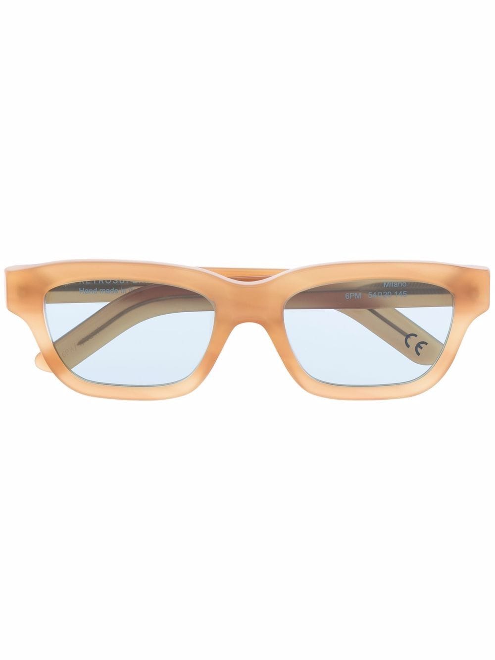Sončna očala RETROSUPERFUTURE Milano rectangle-frame sunglasses Rjava | 6PM17283146, 0