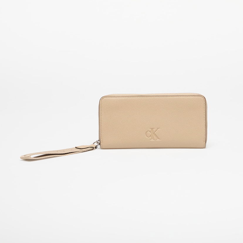 Denarnica CALVIN KLEIN Calvin Klein Jeans Ultralight Zip Around Wallet with Wristlet Bež | LV04K1000G PBF