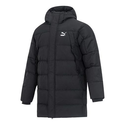 Puhovka Puma Protective Hooded Down Coat Črna | 535582-01