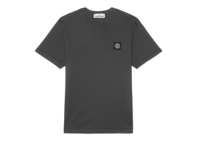 Majica Stone Island Short Sleeve T-Shirt Charcoal Črna | 801524113 - V0065