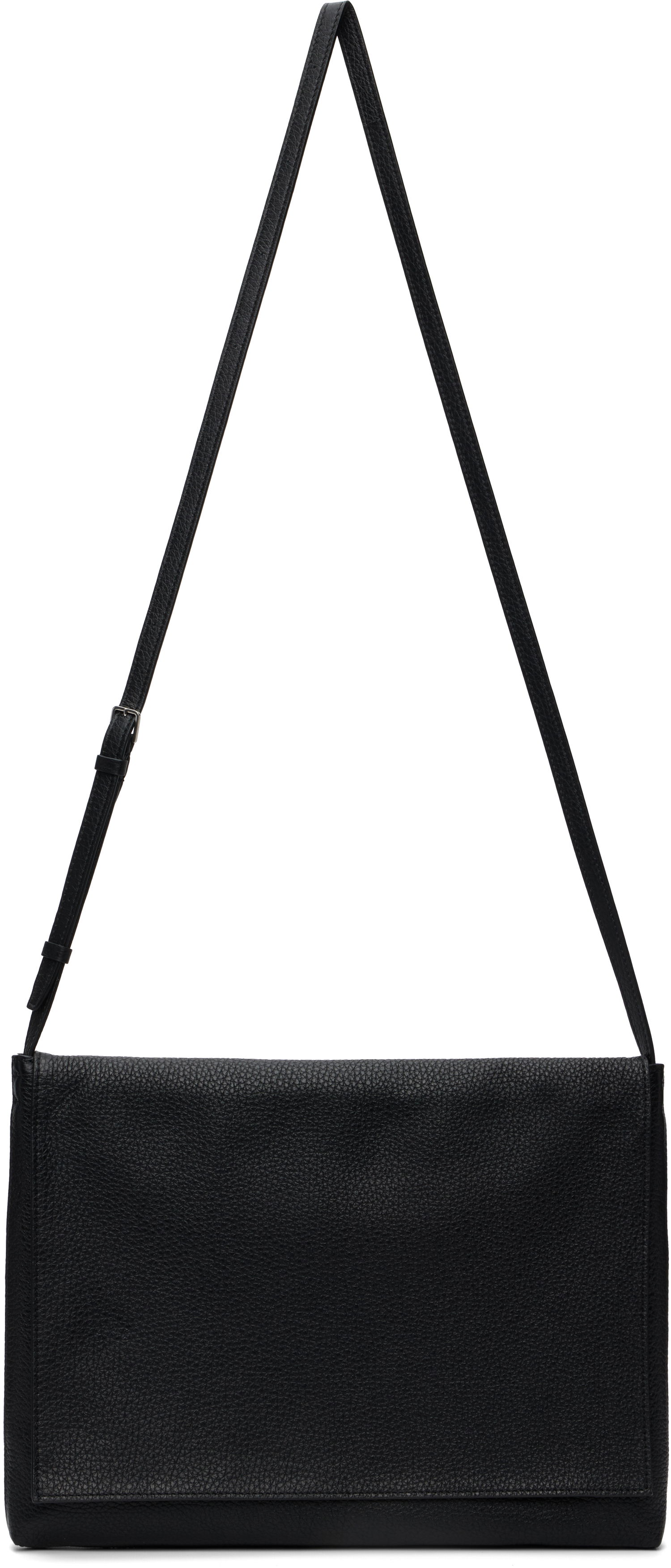 Torba za čez ramo The Row The Row Nan Messenger Bag Črna | W1812-L611, 0