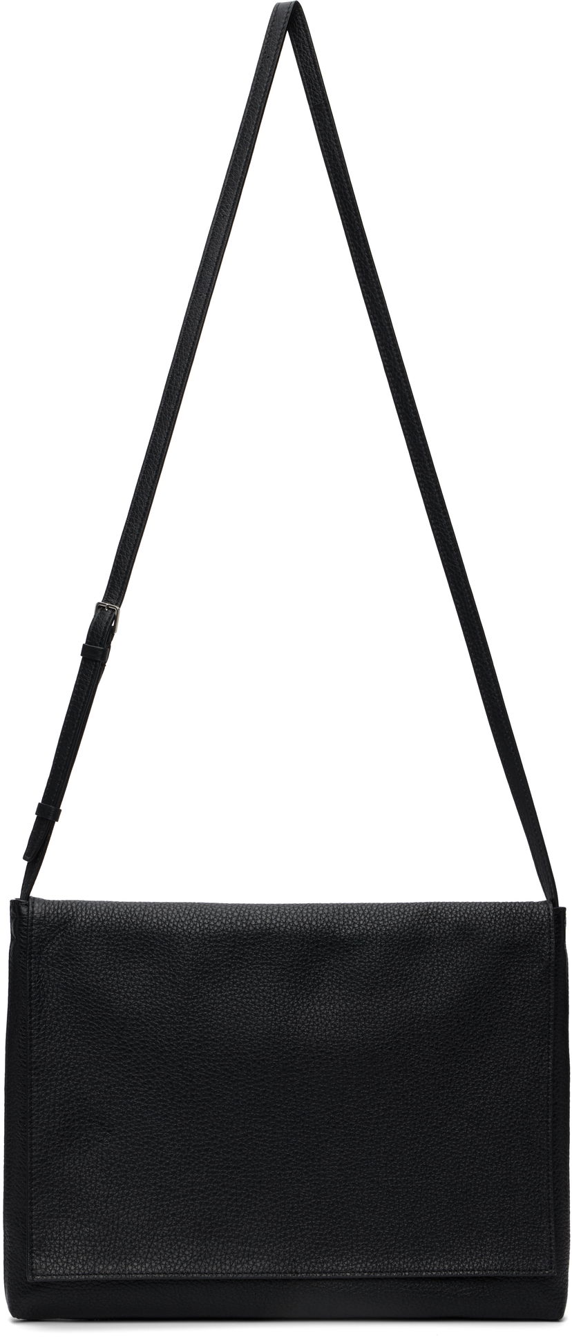 Torba za čez ramo The Row The Row Nan Messenger Bag Črna | W1812-L611