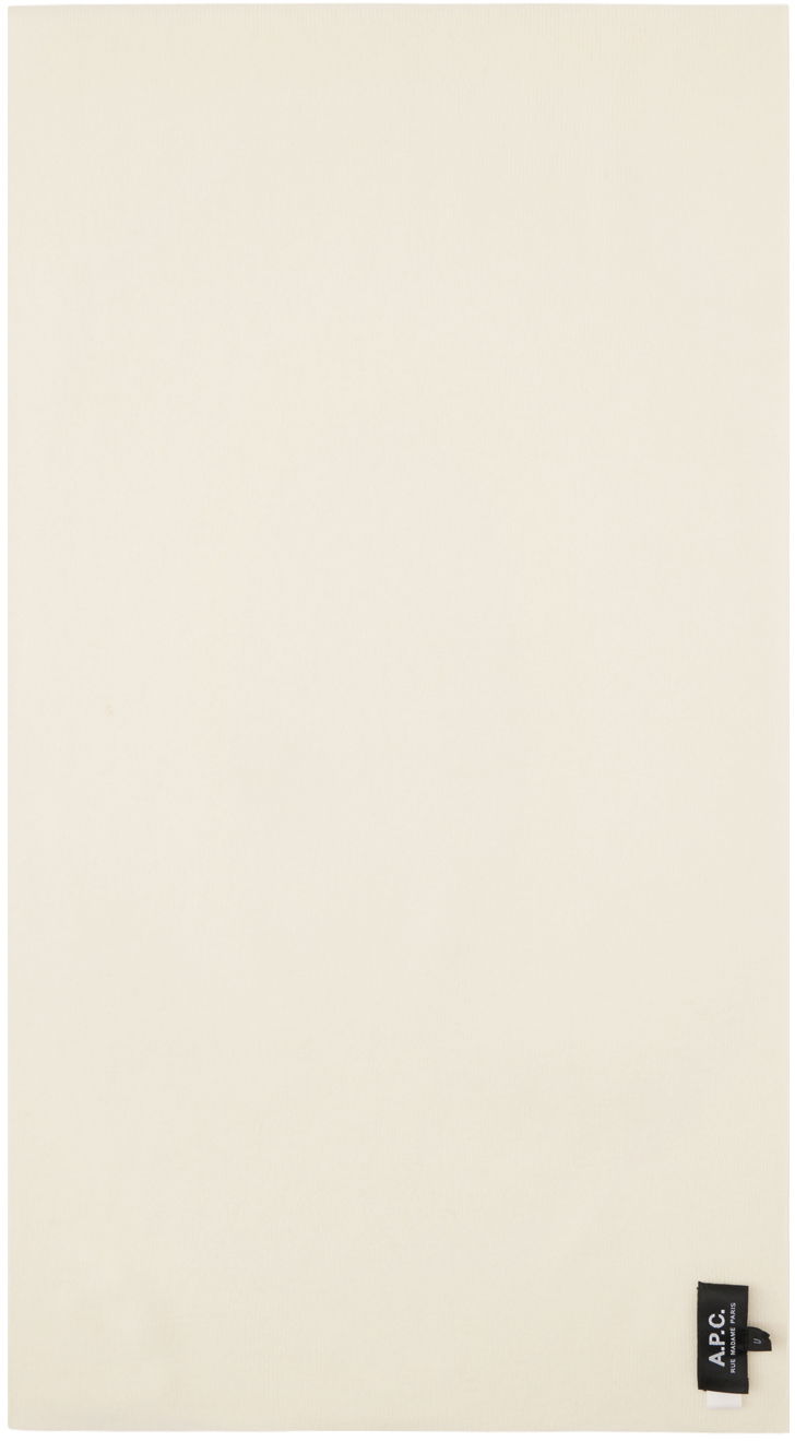 Šala A.P.C. Off-White Bob Scarf Bež | WVBCZ-M15201, 1