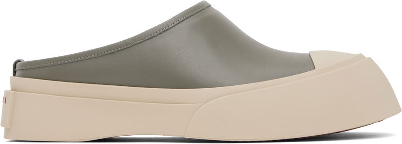 Nega čevljev Marni Marni Pablo Sabot Slip-On Loafers Zelena | SNZU017302 P7226