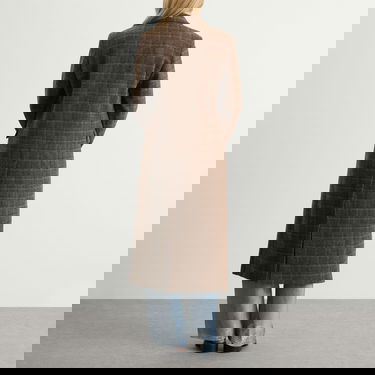 Plašči OUR LEGACY Our Legacy Manta Coat Dorf Check Rjava | W4251MD, 3