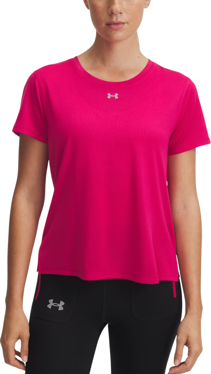 Majica Under Armour Trail Run Short Sleeve T-Shirt Roza | 1389606-681