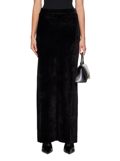 Krila Balenciaga Drawstring Maxi Skirt Črna | 751375 TOV10