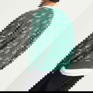 Pleteni pulover BBC IceCream Monogram Knit Cardigan, Size Large Zelena | IC25333-GRN, 3