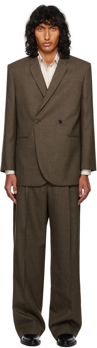 Jakna The Row The Row Toyo Double-Breasted Blazer Rjava | 832-W3465, 0