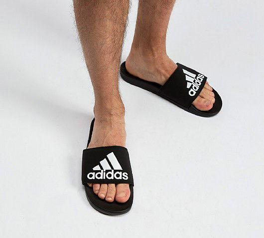 Superge in čevlji adidas Originals Adilette Cloudfoam Slides Črna | CG3425