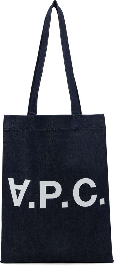 Tote bag A.P.C. A.P.C. Laure Denim Tote Bag Mornarica | COHIZ-M61445, 0