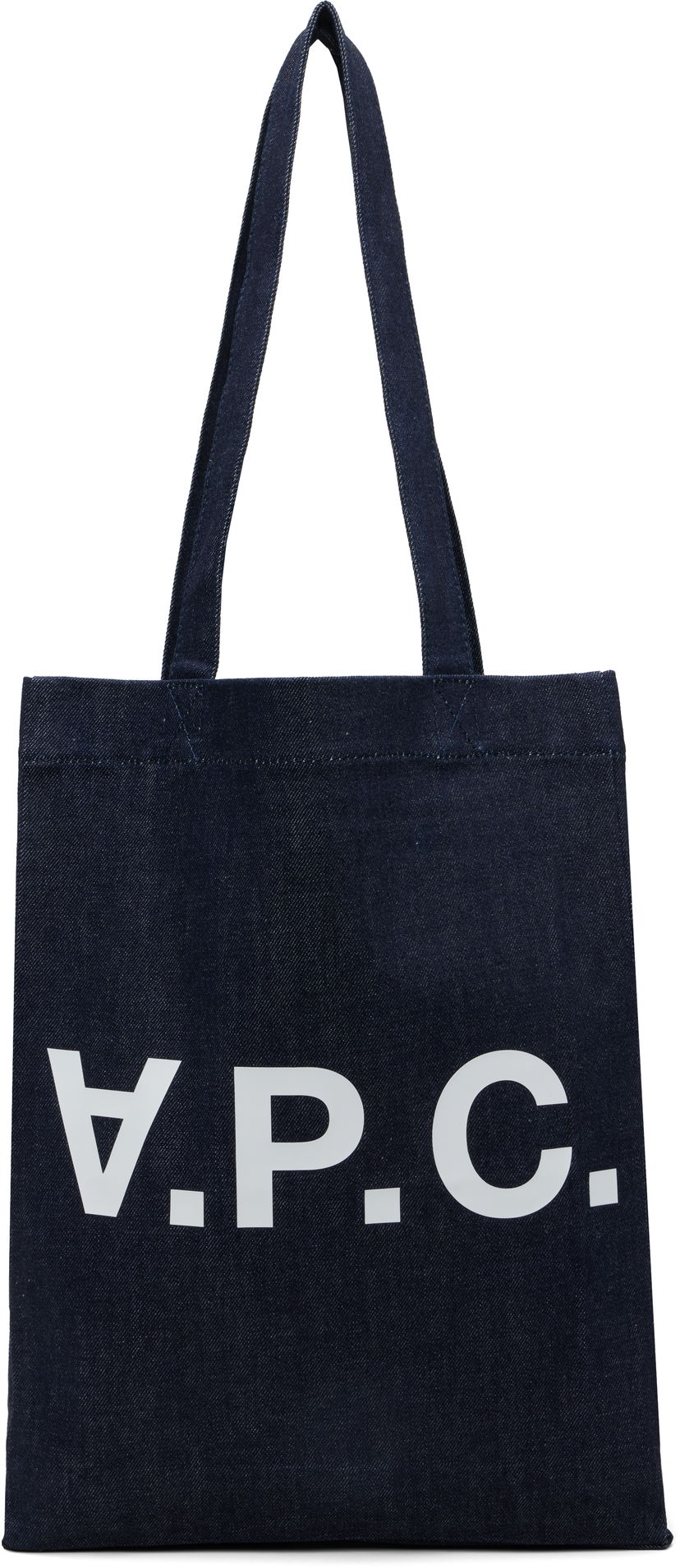 Tote bag A.P.C. A.P.C. Laure Denim Tote Bag Mornarica | COHIZ-M61445