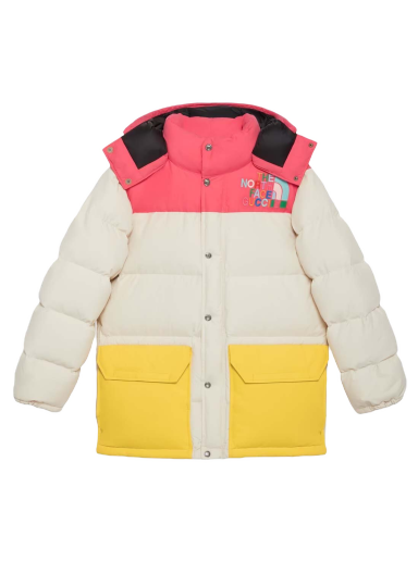 Jakna Gucci The North Face x Down Jacket Bela | 672444 XAAEP 9197