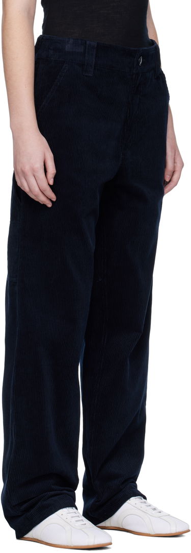 Hlače A.P.C. A.P.C. Fergus Corduroy Pants Mornarica | COHBB-M08500, 1