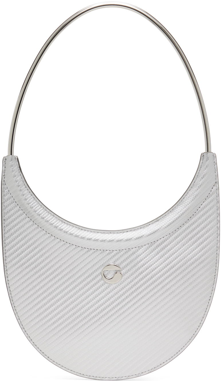 Torbica Coperni Coperni Ring Swipe Bag Kovinski | COPBA13844