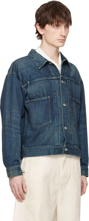 Jakna Neighborhood Neighborhood Washed Type-2 Denim Jacket Modra | 251XBNH-JKM02, 1