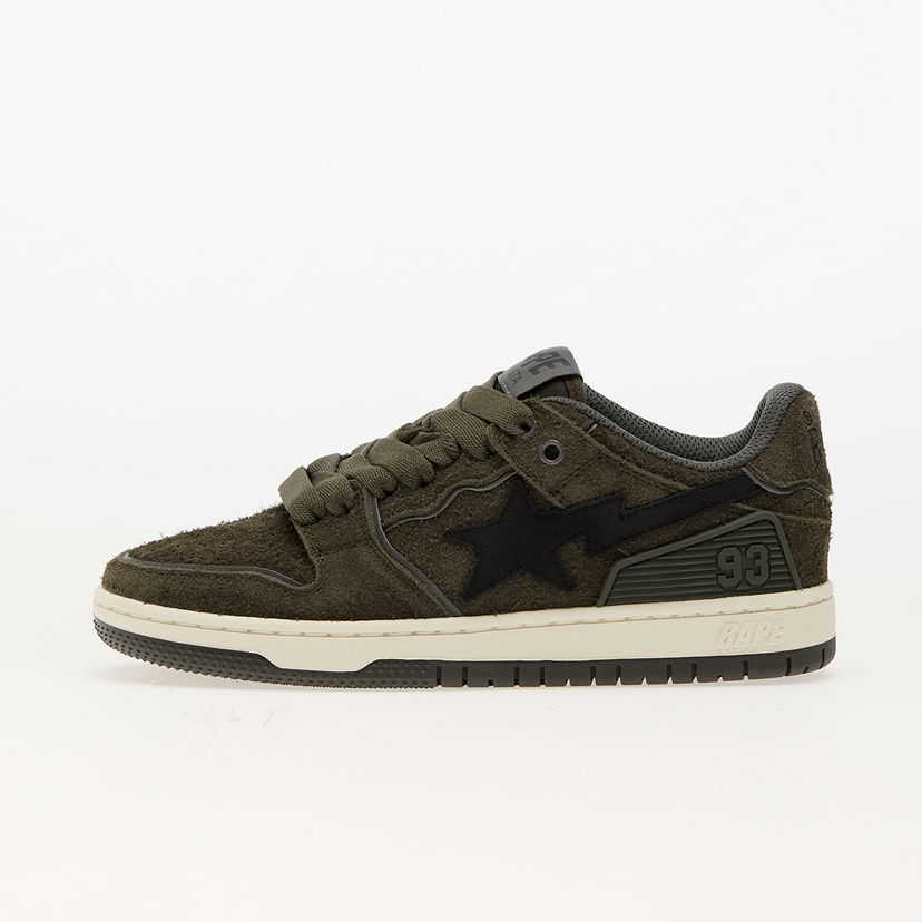 Superge in čevlji BAPE BAPE Sk8 Sta 3 Zelena | 001FWK802312LBLK
