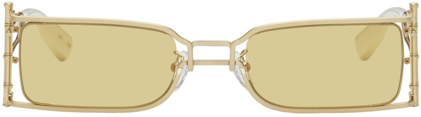 Sončna očala Feng Chen Wang Feng Chen Wang Bamboo Sunglasses Kovinski | SSE-WS01-BRG
