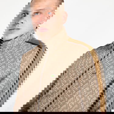 Jakna Lacoste Monogram Track Jacket Rjava | SH1368-6IR, 3