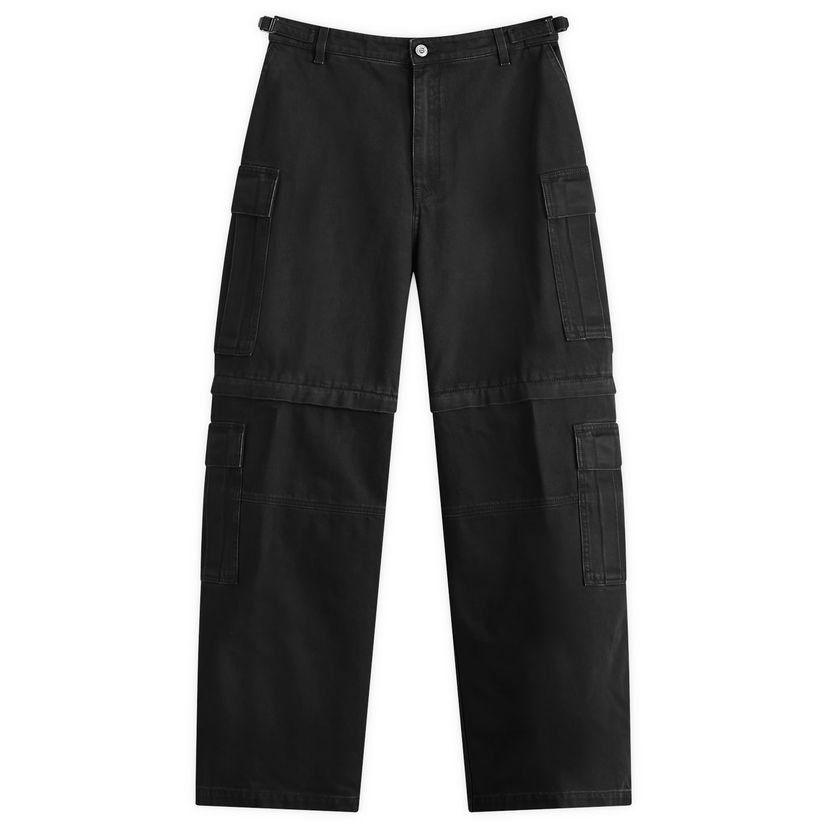 Cargo hlače VETEMENTS Vetements Convertible Cargo Pants 30" Črna | UA66PA520B
