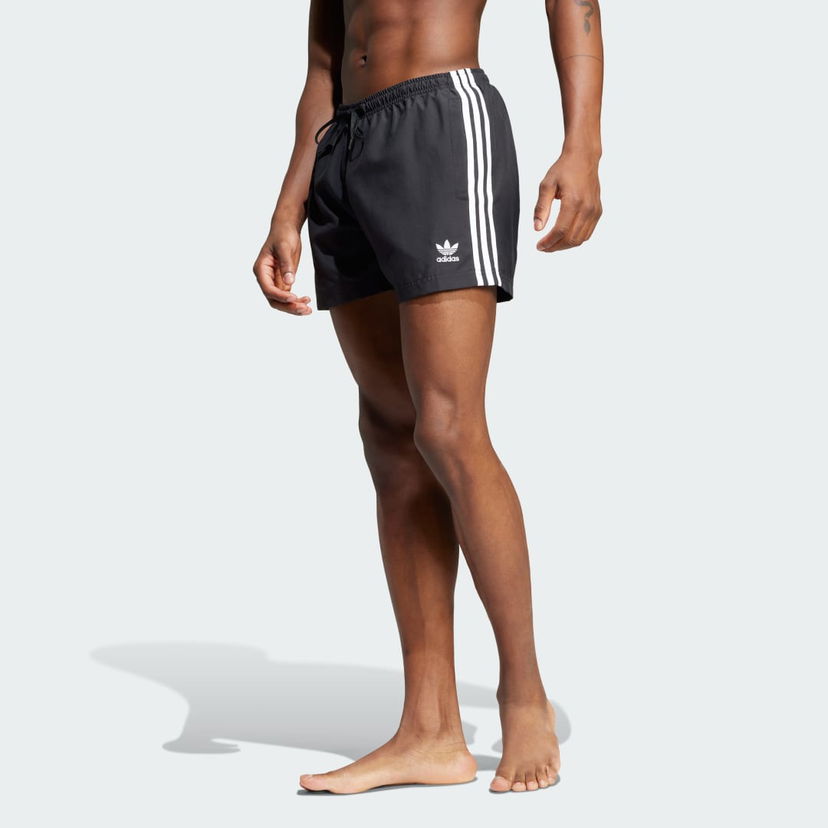 Kopalke adidas Performance 3-Stripes Swim Shorts Črna | JD0957