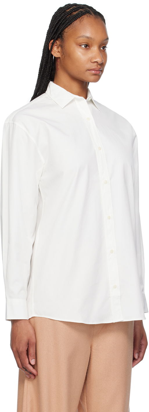 Srajce Baserange Long Sleeve Button Up Shirt Bela | SHOL-CO-SU24, 1