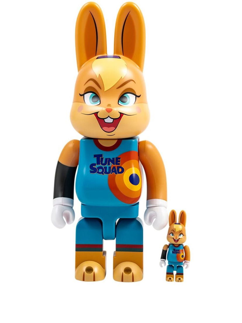 Collectibles Medicom Toy Space Jam: ANL Rabbrick Lola Bunny 100% and 400% figure set - Orange Oranžna | MEDI294720970372
